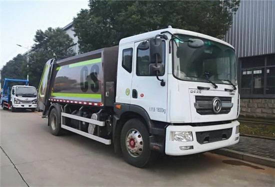 國六東風(fēng)D9，10-12方壓縮式垃圾車(chē)